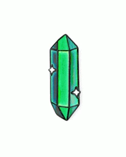 Band Of Weirdos Labradorite Crystal Pin (Color Changing)