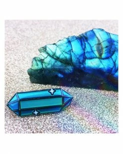 Band Of Weirdos Labradorite Crystal Pin (Color Changing)