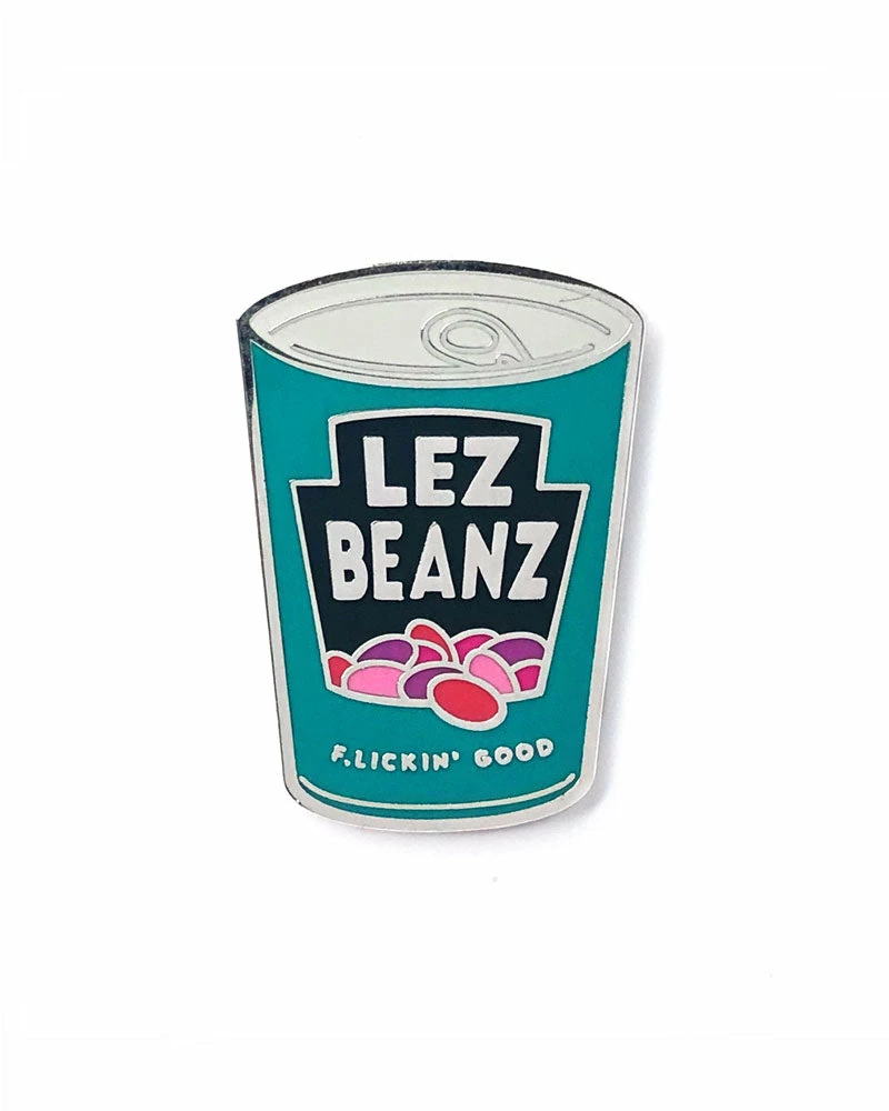 GAYPIN' Pins + Patches Lez Beanz Pin 1 GAYPIN' Pins + Patches Lez Beanz Pin