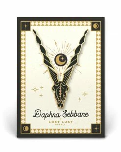 Lost Lust Supply Markhor Goat Head Large Pin Enamel Pins + Buttons