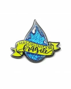 The Third Arrow Masculinity So Fragile Pin Pins + Patches