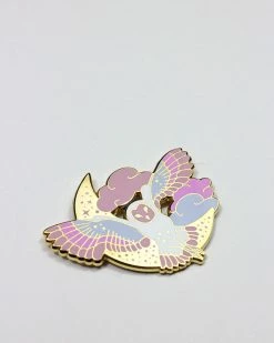 Glitter Punk Pins + Patches The Midnight Owl Pin 7 Glitter Punk Pins + Patches The Midnight Owl Pin