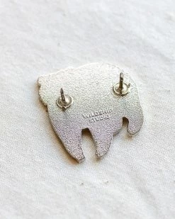 Wildship Studio Moon Bear Pin Enamel Pins + Buttons 7 Wildship Studio Moon Bear Pin Enamel Pins + Buttons