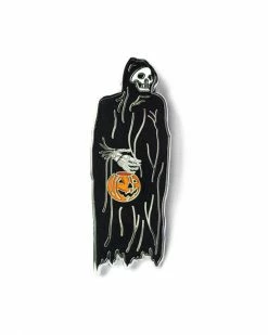 Johnny Swanko Pins + Patches Mr. Death Pin