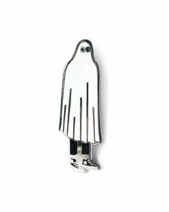 Johnny Swanko Mr. Ghost Pin Enamel Pins + Buttons