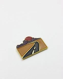 Explorer's Press Pins + Patches Open Road Highway Pin
