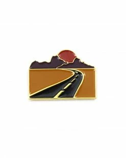 Explorer's Press Pins + Patches Open Road Highway Pin