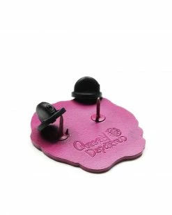 Queerly Departed Pansy-geist (Pansy Flower Ghost) Pin Pins + Patches