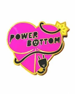 GAYPIN' Power Bottom Pin Pins + Patches