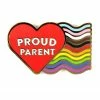 Bianca Designs Proud LGBTQ+ Parent Pin Pins + Patches