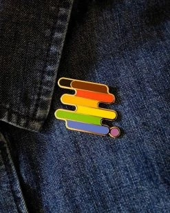 Bianca Designs Queer POC Pride Pin Pins + Patches