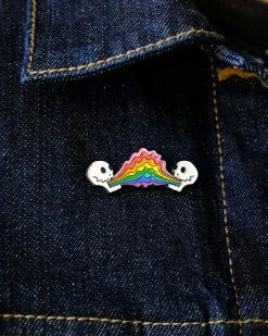 Bianca Designs Enamel Pins + Buttons Queerie & Eerie Pin