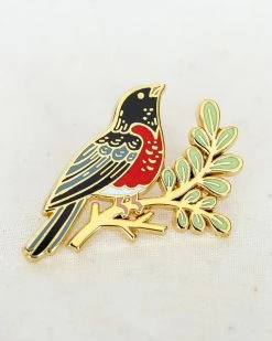 Wildship Studio Robin Bird Pin