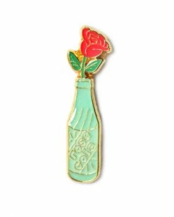 Rosehound Apparel Rose Cola Bottle Pin