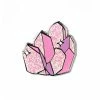 Band Of Weirdos Enamel Pins + Buttons Rose Quartz Crystal Pin
