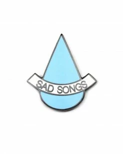 Stay Home Club Enamel Pins + Buttons Sad Songs Pin