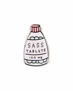 Little Woman Goods Sass Tablets Pin Pins + Patches
