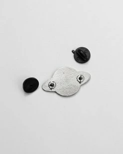 Unexpected Flair Saturn Yin Yang Pin