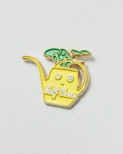 ILootPaperie Self Care Watering Container Pin Pins + Patches
