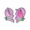 Sara M. Lyons Enamel Pins + Buttons Best Buds Pin Set - Pink Hands
