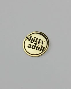 A Shop Of Things Shitty Adult Pin Enamel Pins + Buttons
