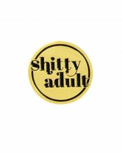 A Shop Of Things Shitty Adult Pin Enamel Pins + Buttons