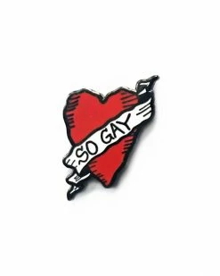 Butch & Sissy So Gay Pin Pins + Patches