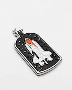 Ectogasm Enamel Pins + Buttons Spaceship In A Bottle Pin