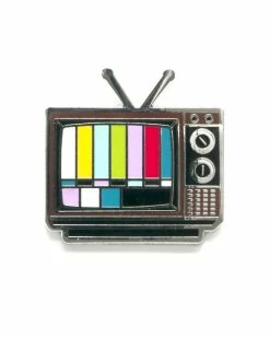 Smarty Pants Paper Co. Enamel Pins + Buttons Television Color Bars Pin