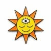 Wokeface Pins + Patches Third Eye Sun Pin