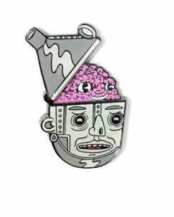 Killer Acid Head Poppin' Tin Man Folding Moving Pin