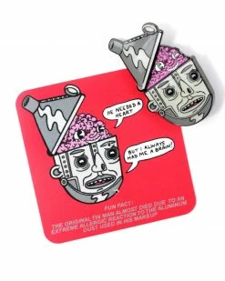 Killer Acid Head Poppin' Tin Man Folding Moving Pin