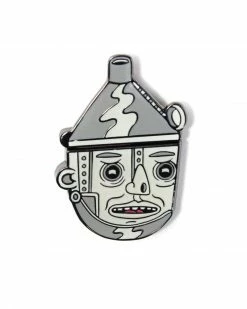 Killer Acid Head Poppin' Tin Man Folding Moving Pin