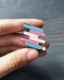 Bianca Designs Pins + Patches Transgender Pride Pin