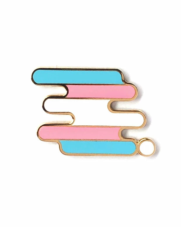 Bianca Designs Pins + Patches Transgender Pride Pin 1 Bianca Designs Pins + Patches Transgender Pride Pin