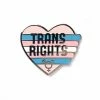 Hand Over Your Fairy Cakes Trans Rights Heart Pin Pins + Patches