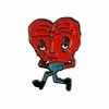 Inner Decay Troubled Heart Pin