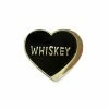 Sick Girls Enamel Pins + Buttons Heart Whiskey Pin