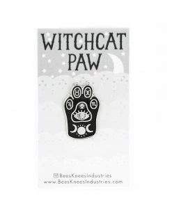 Bee's Knees Industries Pins + Patches Witchcat Paw Pin