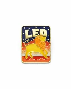 Lucky Horse Press Leo Zodiac Pin
