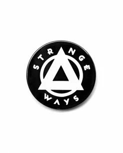 Strange Ways Logo Pin