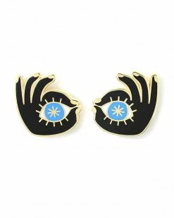 Danny Brito Enamel Pins + Buttons Eye See You Pin Set