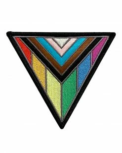 MG Pride Pins + Patches Progress Pride Triangle Patch