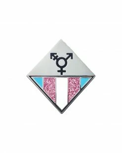 MG Pride Pins + Patches Trans Pride Pin Badge