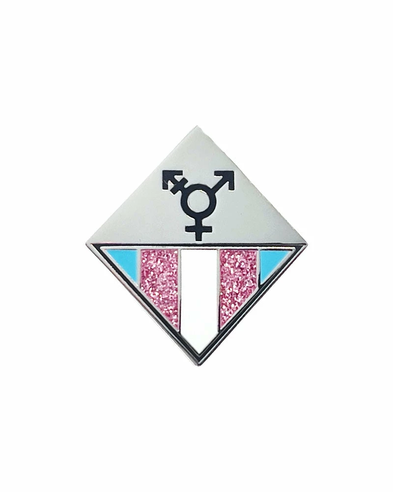 MG Pride Pins + Patches Trans Pride Pin Badge 1 MG Pride Pins + Patches Trans Pride Pin Badge