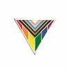 MG Pride Enamel Pins + Buttons Progress Pride Triangle Pin Badge