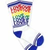 Gumball Poodle Rainbow Love Pride Socks