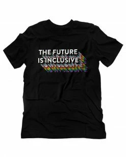 Bianca Designs Graphic Tees + Long Sleeves The Future Is Inclusive Rainbow Unisex Tee