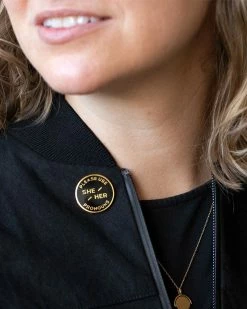 Gamut Pins She / Her Gender Pronoun Usage Pin