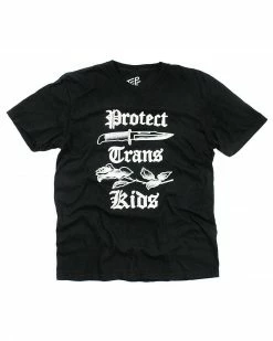 Transfigure Print Co. Protect Trans Kids Unisex Tee